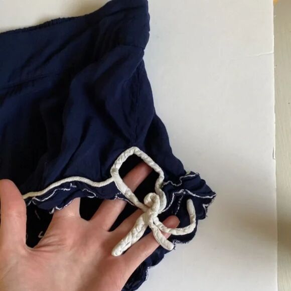 Free People Intimately Soft Navy Blue Lounge Shorts Small - Picture 2 of 5